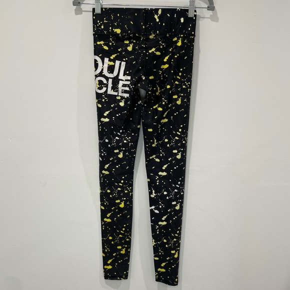 NWT Terez x SoulCycle Splatter Paint Tall Band Leggings - Picture 5 of 10